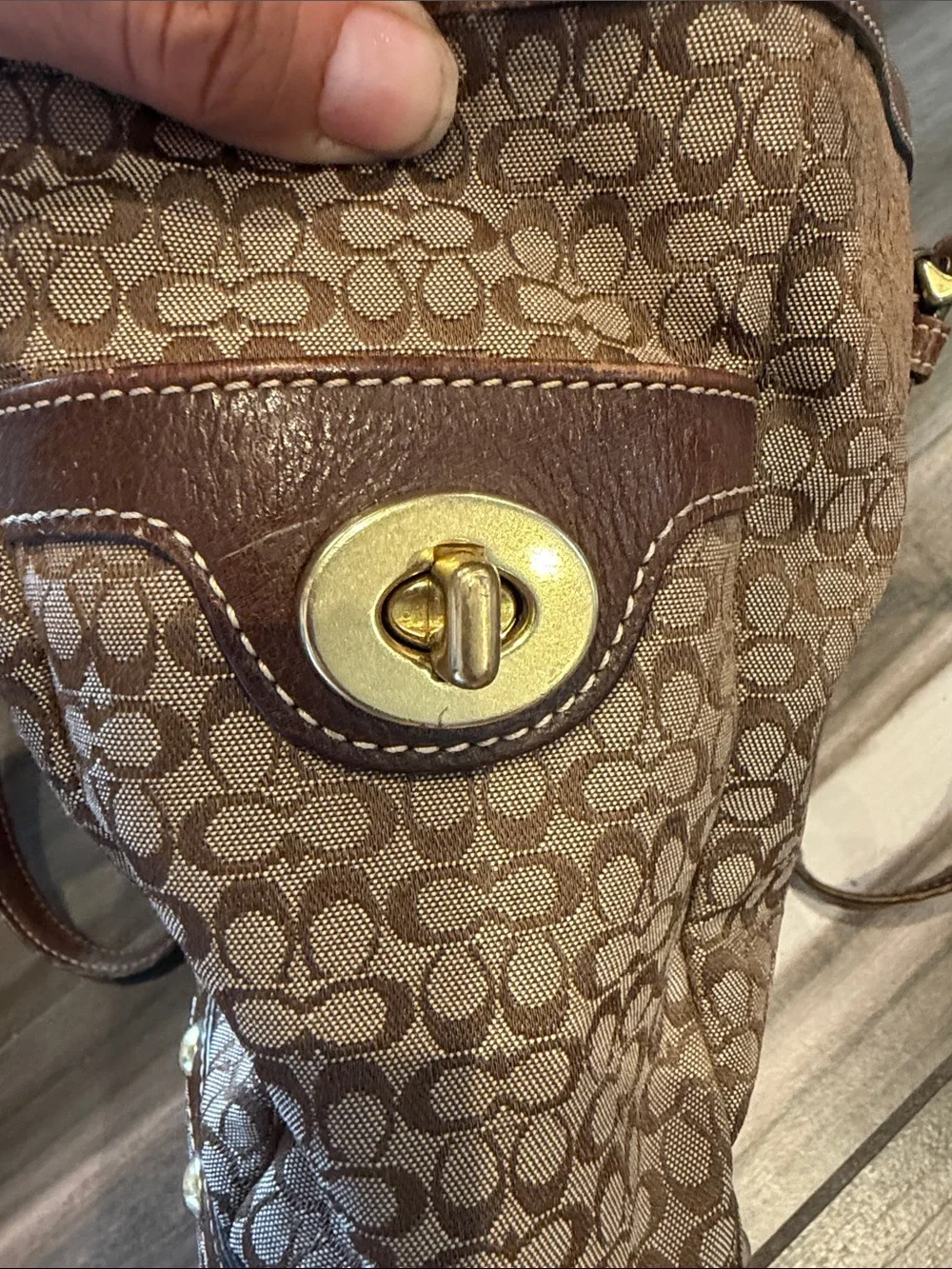 Coach vintage signature